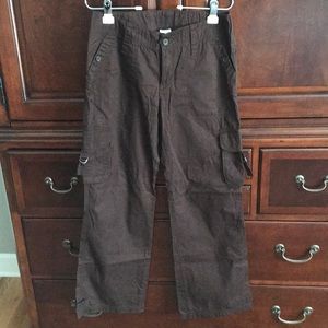 North Face brown cargo pants NWT